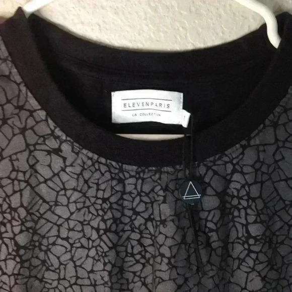 Eleven Paris LA Collection grey tee sz XL - Picture 2 of 5